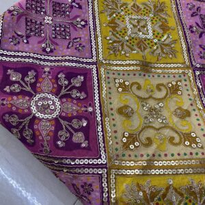 Stunning Pure Chinon Bandhani Fabric ₹730/m