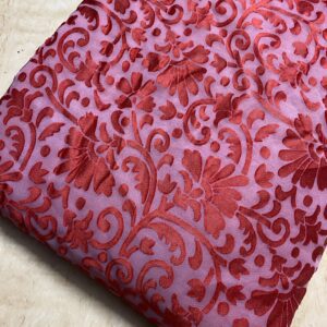 Elegant Soft Georgette Brasso Fabric for versatile designs. Lightweight and stylish, perfect for sarees and dresses. ₹90 per meter.