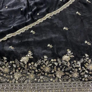 Beads work space silk fabric 480 luxurious stripes - High-Quality Fabric