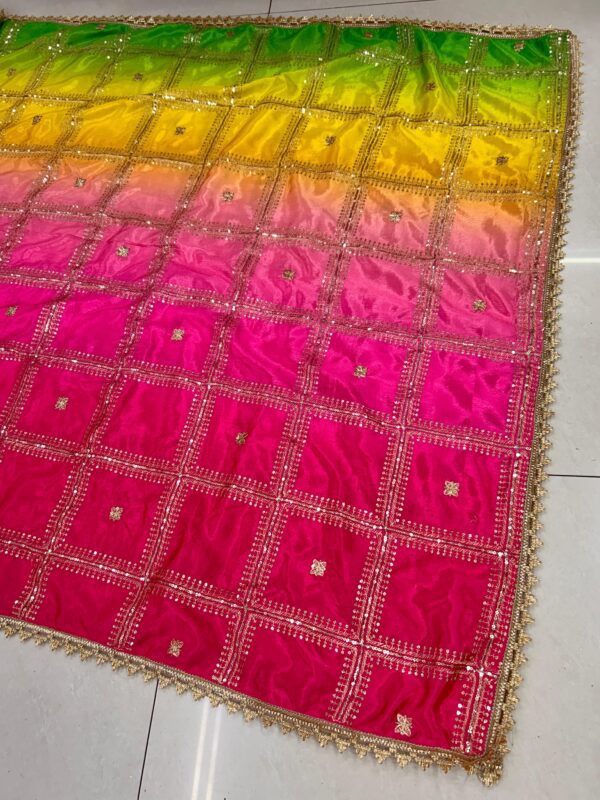 Shaded Chinon Dupatta ₹630/pc - Image 2