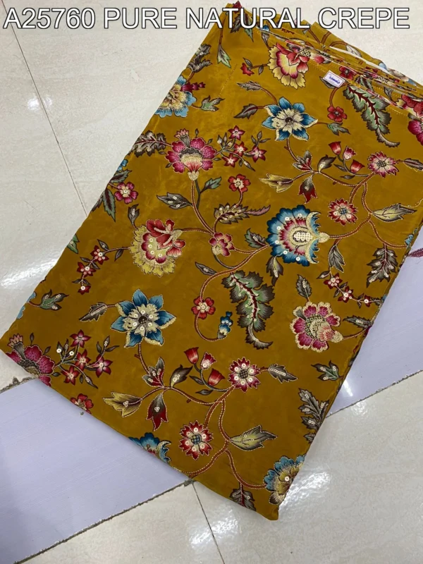 Natural Crepe Fabric