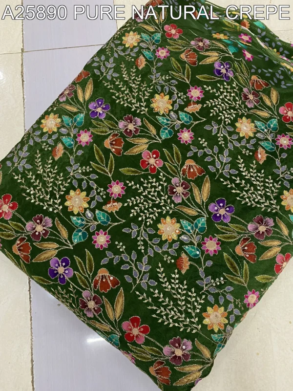 Natural Crepe Fabric