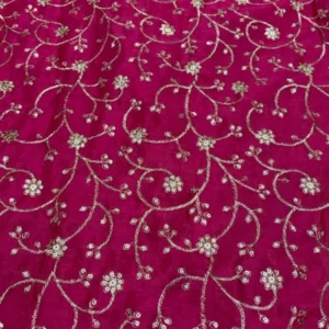 Chinnon silk jaal embroidery fabric sale 380m 280m - High-Quality Fabric