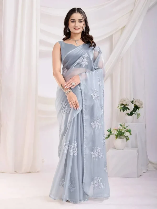 Alia Bhatt Inspired Zimmy Chu Saree – Party Wear | Shop Now