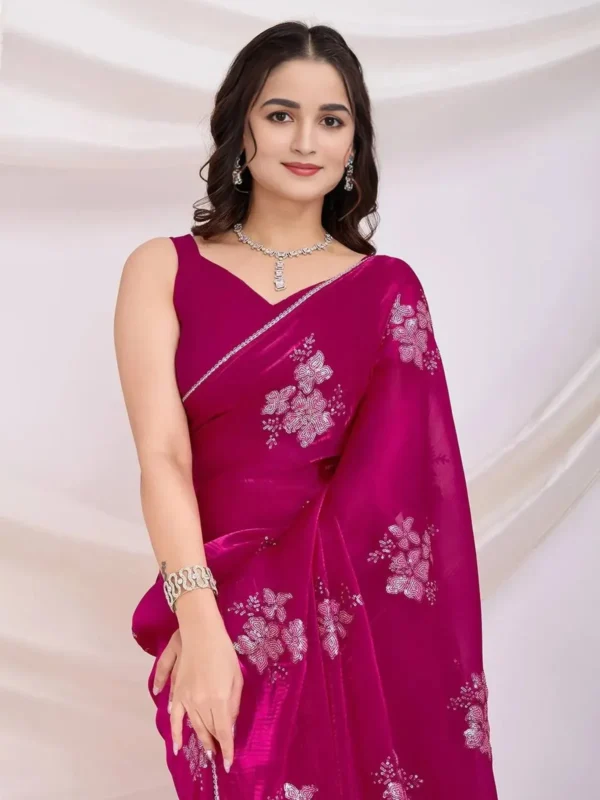 Alia Bhatt Inspired Zimmy Chu Saree – Party Wear | Shop Now