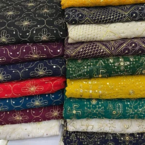 Vintage Georgette Fabric – ₹240/M | Premium Collection