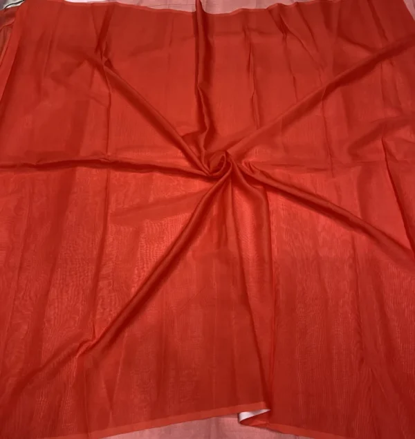 Pure Soft Organza Fabric – Silky, Sheer & Elegant for Sarees