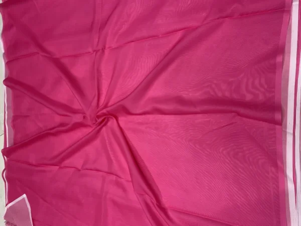 Pure soft organza fabric silky sheer 038 elegant for sarees - High-Quality Fabric