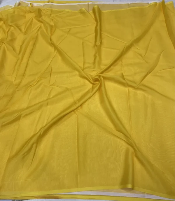 Pure soft organza fabric silky sheer 038 elegant for sarees - High-Quality Fabric