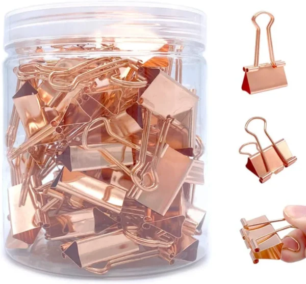 40pcs golden file clips for boutique display 038 mannequins 8211 rs 138 - High-Quality Fabric