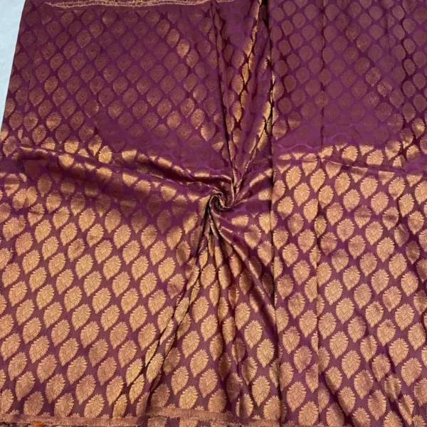 Banarasi brocade weaving fabric for wedding collection - High-Quality Fabric