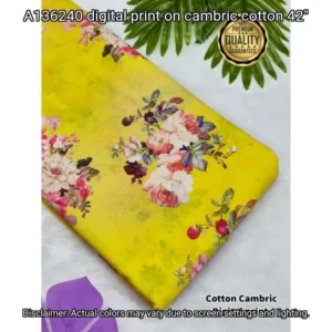 Digital Print Cotton Fabric