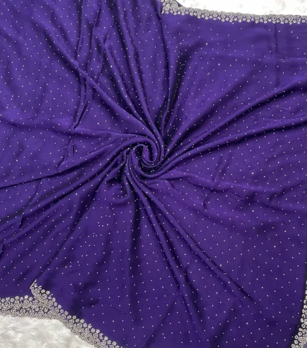 Heavy rangoli silk saree with siroski work blouse shop now - High-Quality Fabric