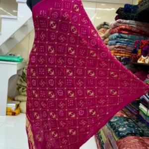 A1292200 pure gajji silk dupatta - High-Quality Fabric