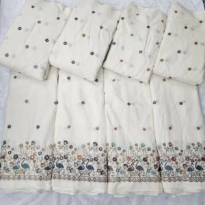 Dyeable kora mul cotton fabric 8211 multi thread 038 cut dana - High-Quality Fabric