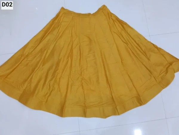 Navratri special reyon cotton lehenga 8211 6 mtr flair 8211 stitched - High-Quality Fabric