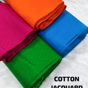 Premium cotton self jacquard fabric 8211 buy online at bollywoodfabricstore - High-Quality Fabric