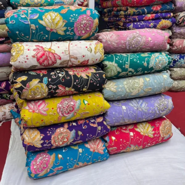 Pure natural crepe fabric 8211 heavy position prints 038 sequence 448243 - High-Quality Fabric