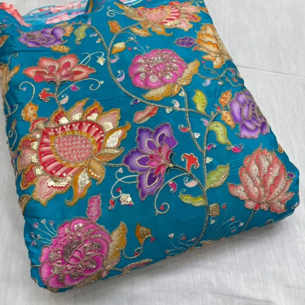 Pure natural crepe fabric 8211 heavy position prints 038 sequence 448243 - High-Quality Fabric