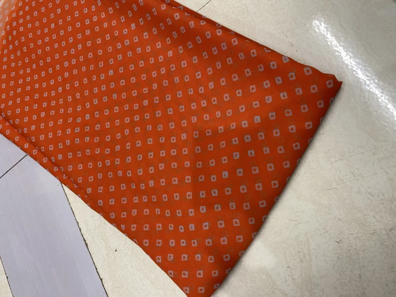 Sabyasachi inspired digital print faux georgette fabric 8211 44 - High-Quality Fabric