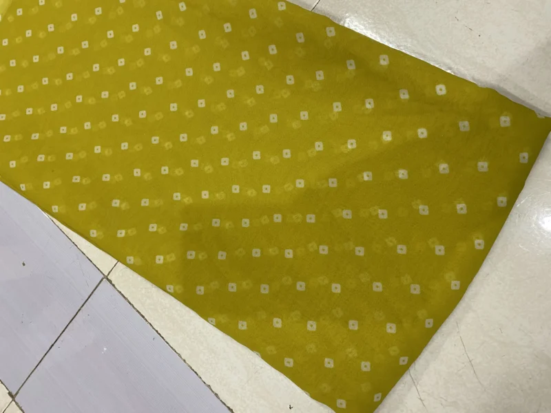 Sabyasachi inspired digital print faux georgette fabric 8211 44 - High-Quality Fabric