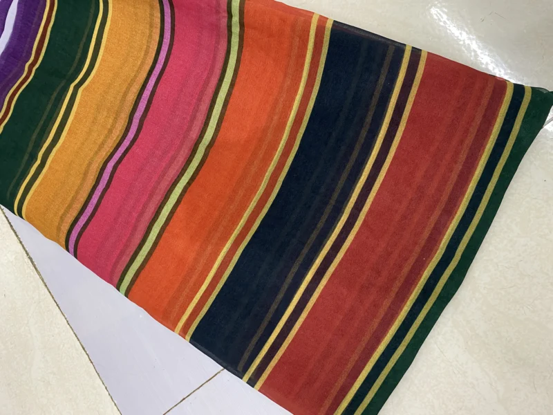 Sabyasachi inspired digital print faux georgette fabric 8211 44 - High-Quality Fabric