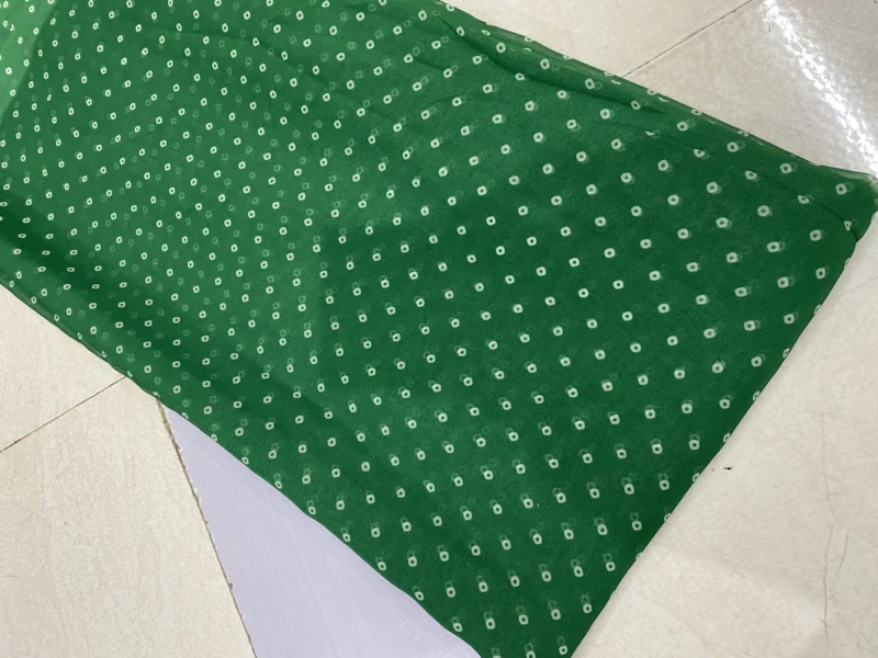 Sabyasachi inspired digital print faux georgette fabric 8211 44 - High-Quality Fabric