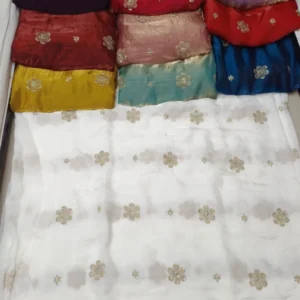 Space silk fabric 44in with sequins buttas a125520 - High-Quality Fabric