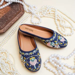 Handcrafted embroidery jutti soft sole for women - High-Quality Fabric