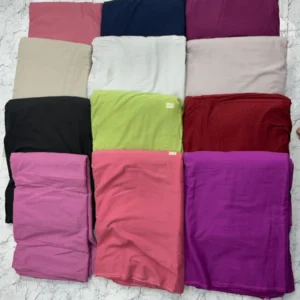 Pure mull cotton plain fabric - High-Quality Fabric