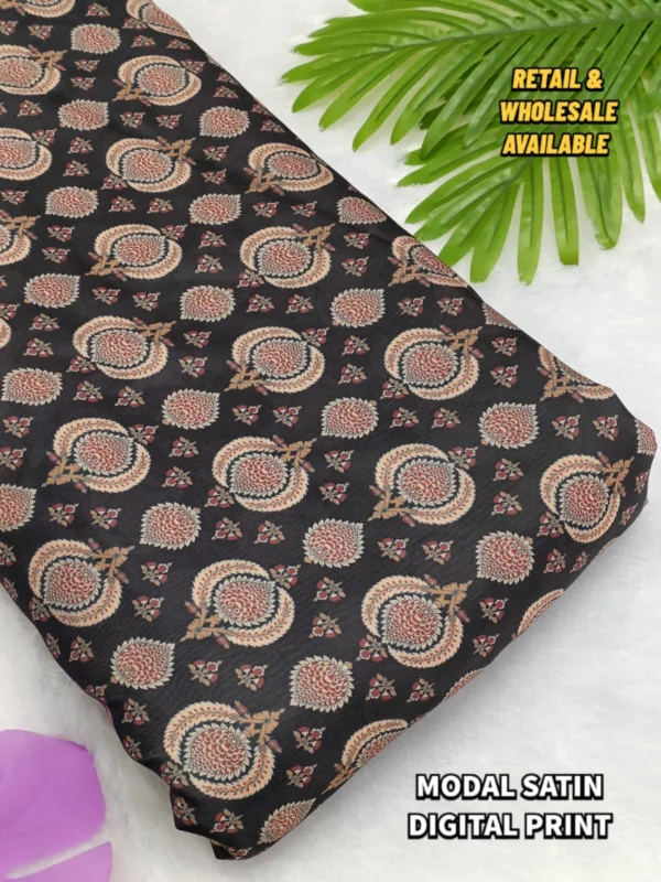 New Ajrakh digital print on Modal satin fabric, a new launch (17)