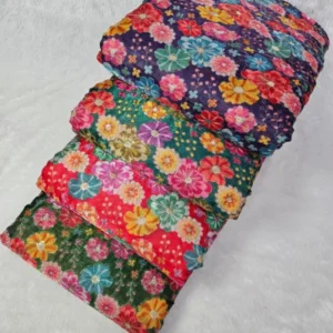 Premium embroidered crushed jimmy choo fabric shop now - High-Quality Fabric