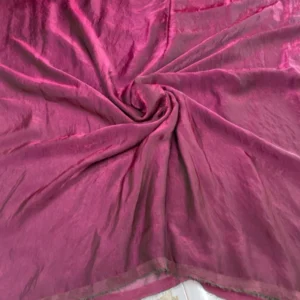 Dark magenta shade space silk plain fabric 44 inch - High-Quality Fabric