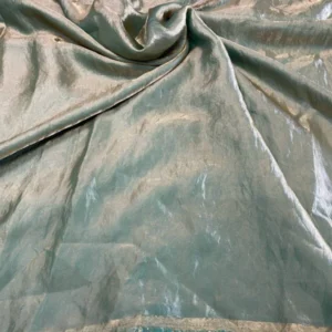 Elaichi green space silk fabric - High-Quality Fabric