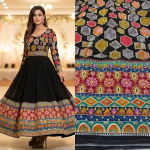 Wholesale pure natural crepe keri print embroidery fabric - High-Quality Fabric