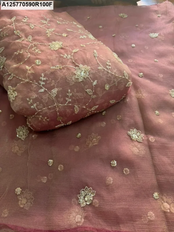 Heavy handwork pure banarasi tissue silk fabric shop now - High-Quality Fabric