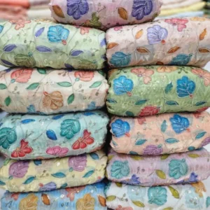 Jimmy choo fendi cut dana handwork position print fabric - High-Quality Fabric