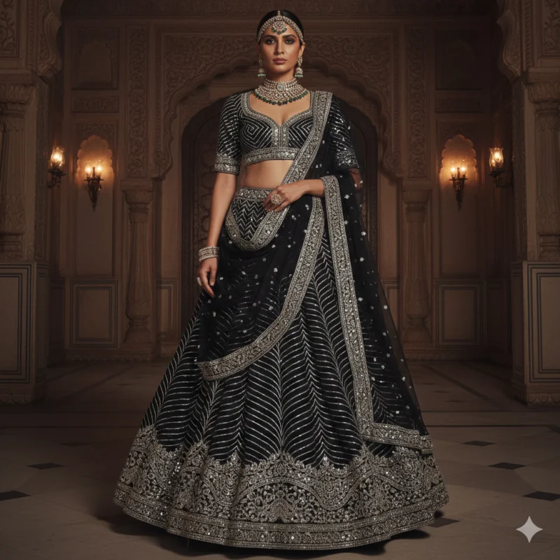 Premium roman silk gota patti work fabric 448243 8211 200m - High-Quality Fabric